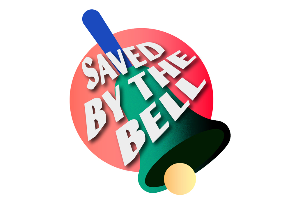Dit is het logo van Saved by the bell 2022 van Studio Globo