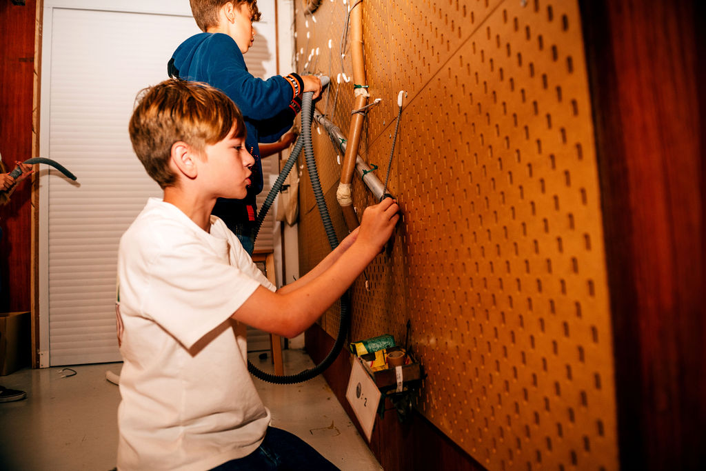 Foto in het inleefatelier Over de strepen van Studio Globo