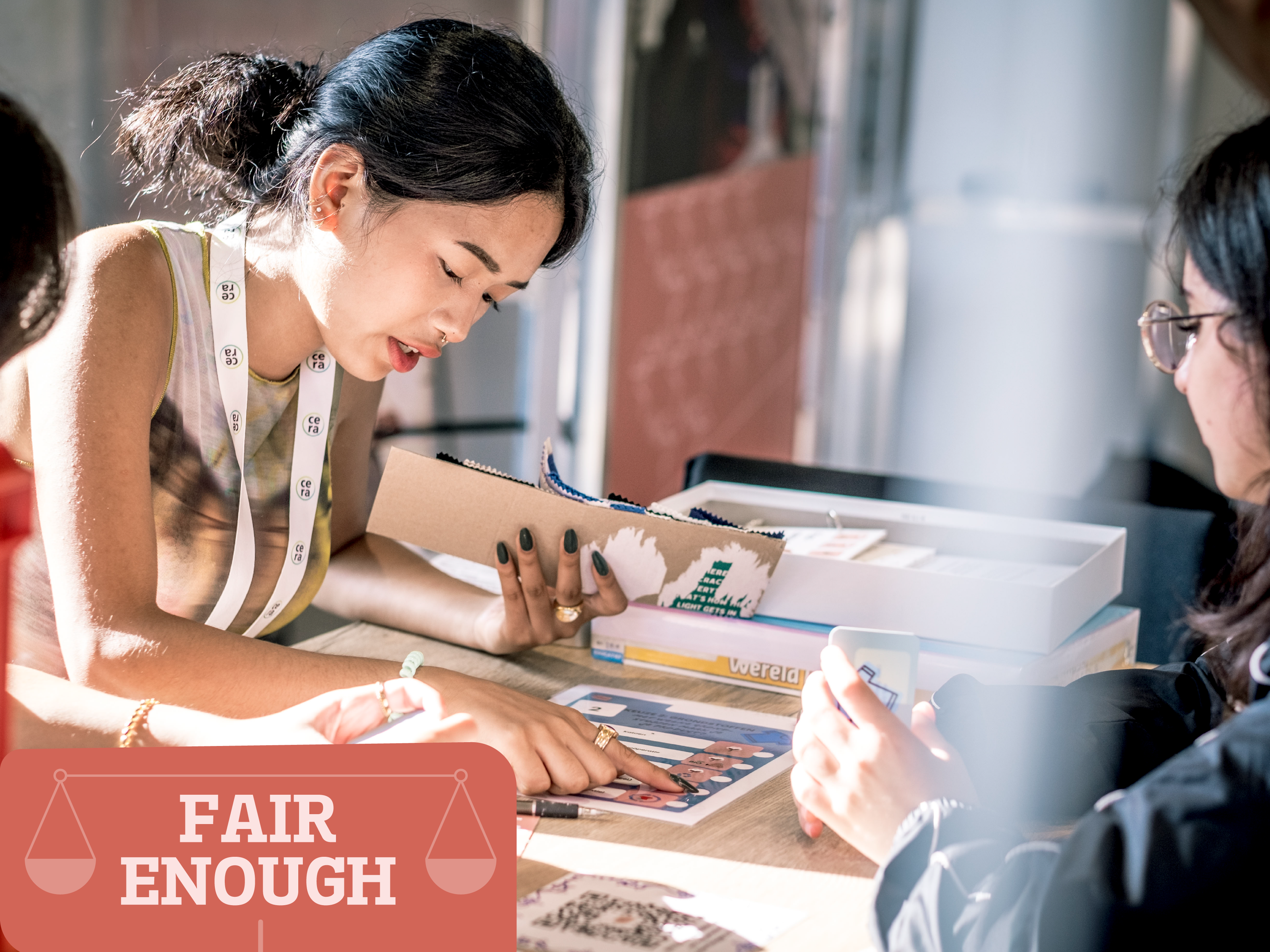 Fair Enough met sublogo
