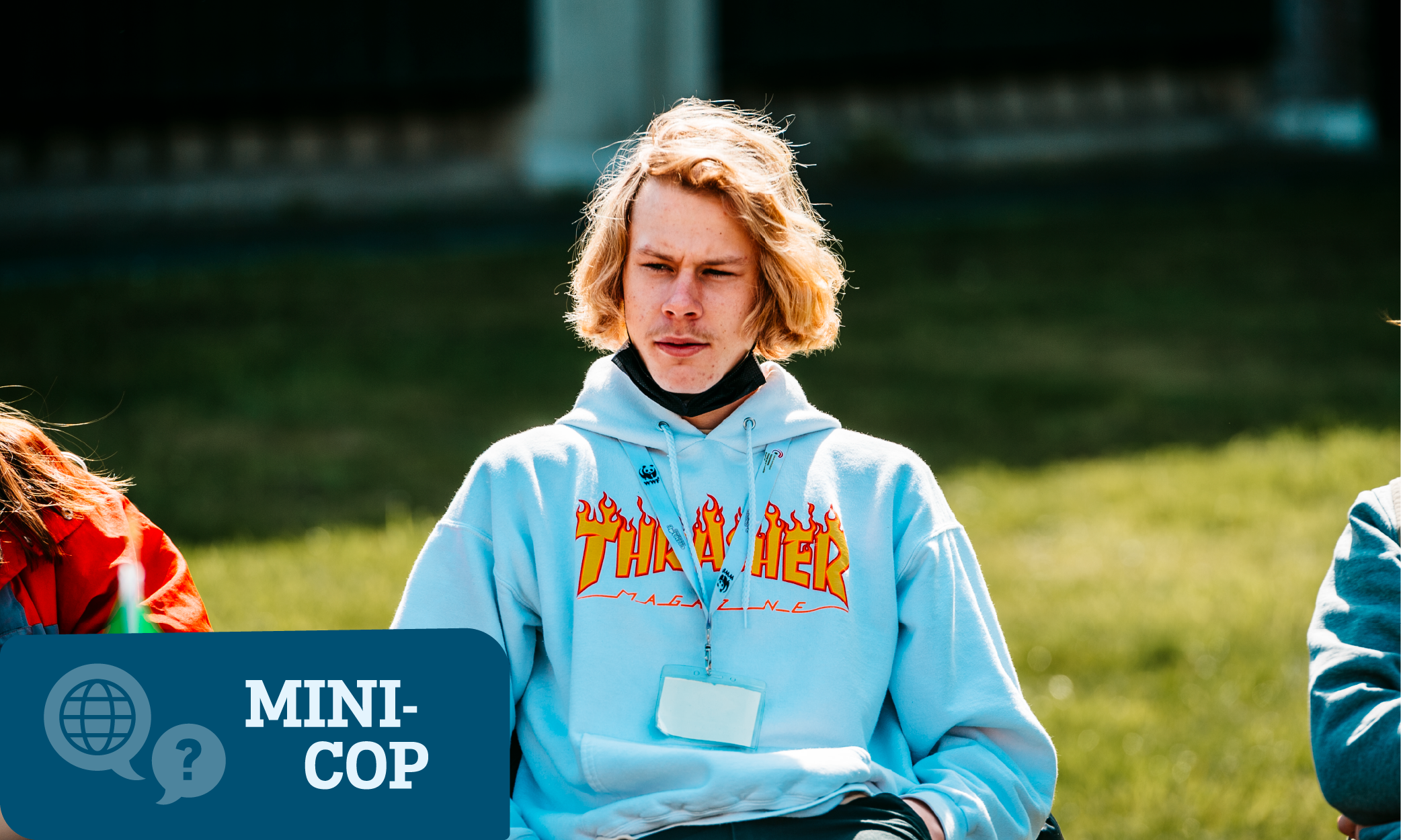 Mini-COP met logo