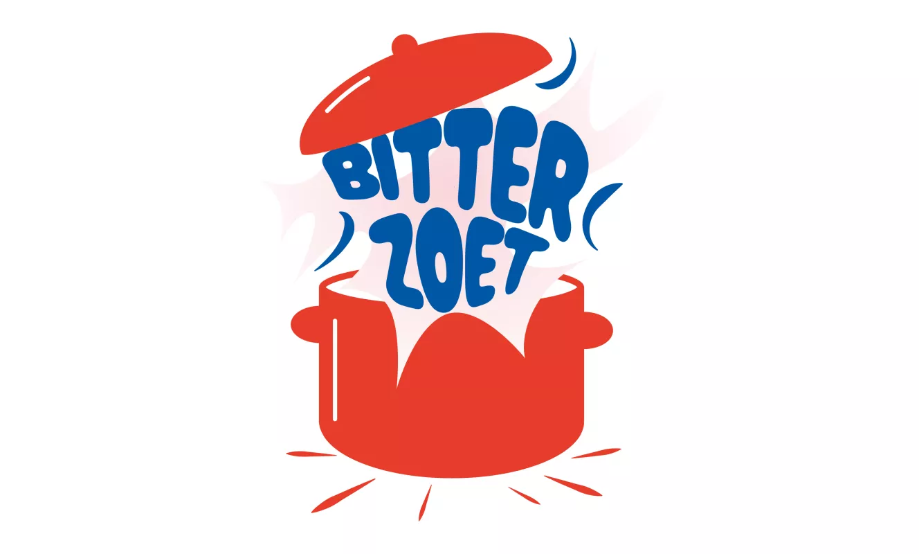 Logo van 'Bitterzoet' een workshop van Studio Globo voor secundair onderwijs