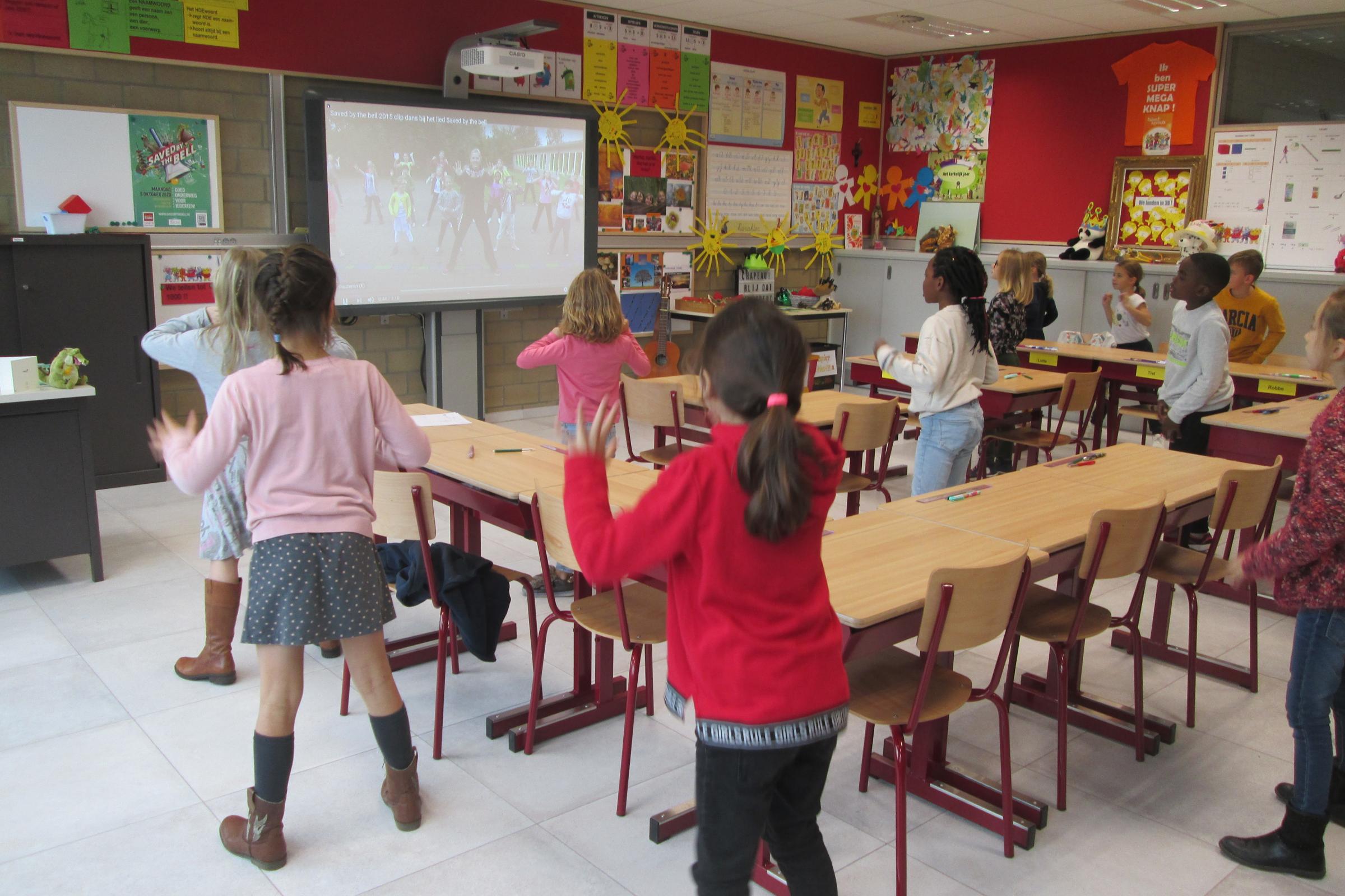 Dansen in de klas